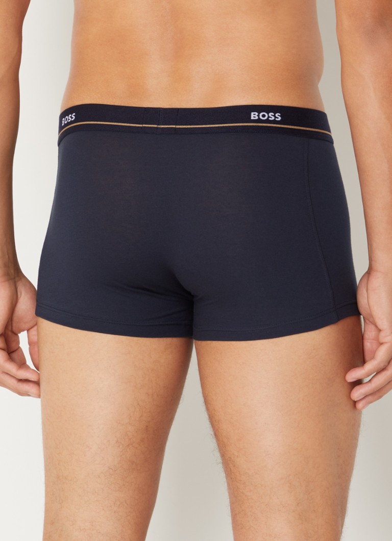 Lot de 5 boxers HUGO BOSS Essential avec bande logotée