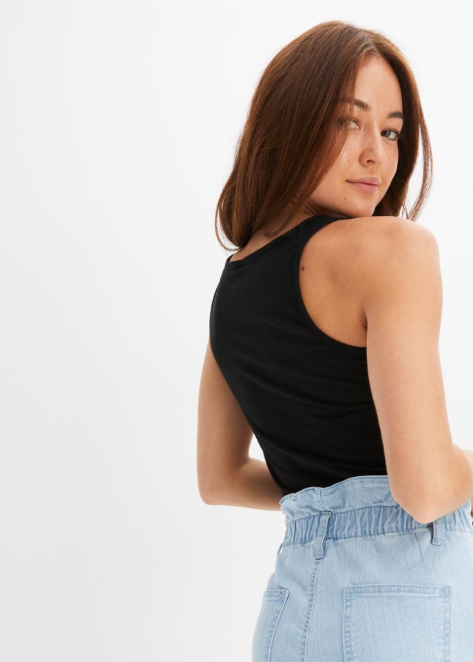 Stretch Tanktop, (2er Pack)