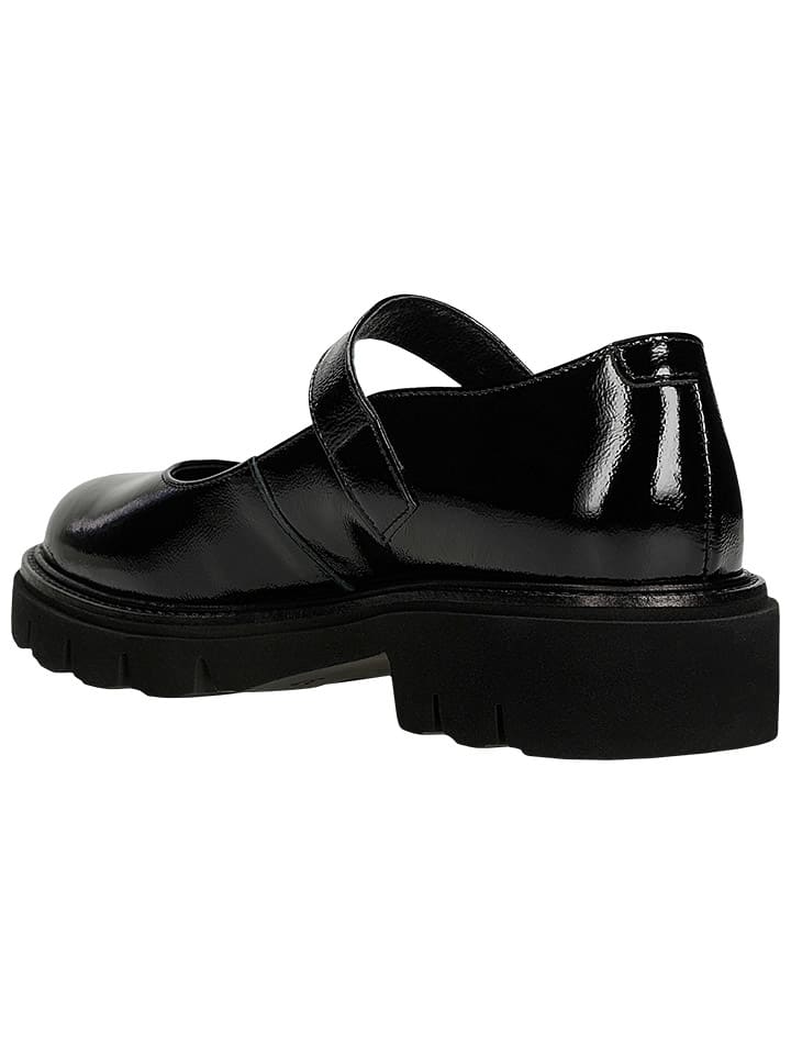 Wojas Leder-Spangenballerinas in Schwarz günstig kaufen