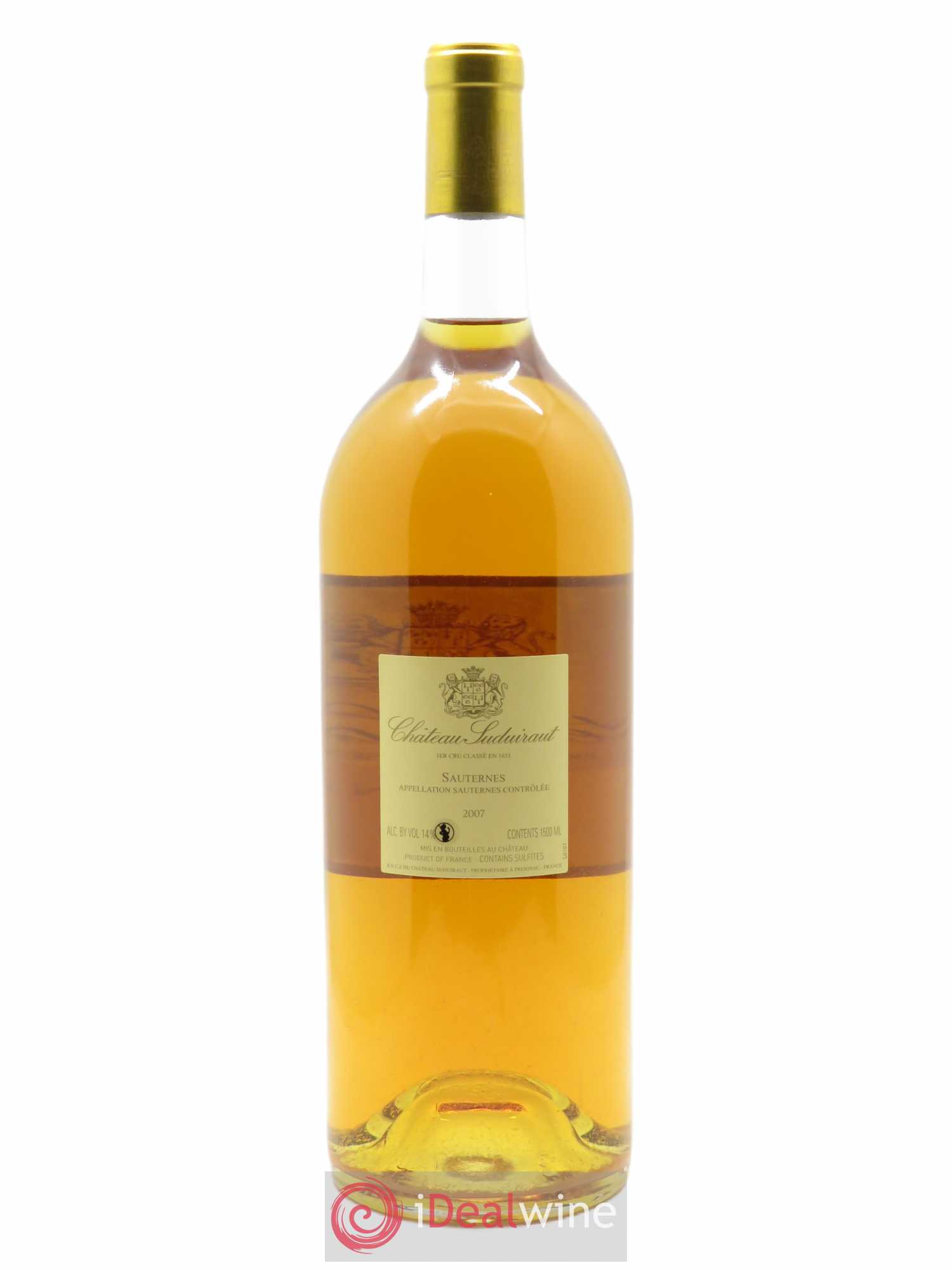 Château Suduiraut 1er Grand Cru Classé (CBO à partir de 6 bts) 2007 - Lot de 1 Magnum
