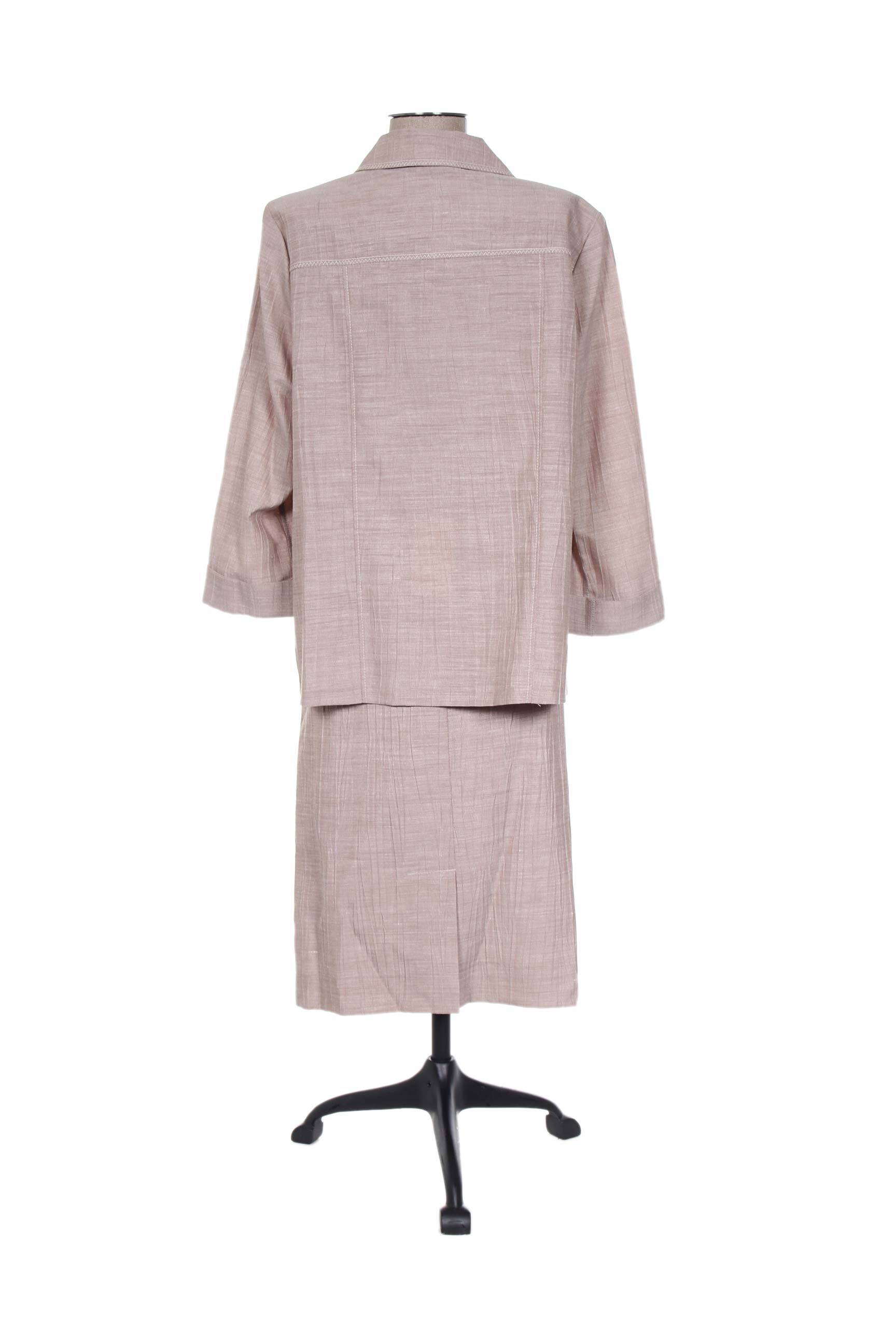 Nonet Jupe Veste Femme couleur beige