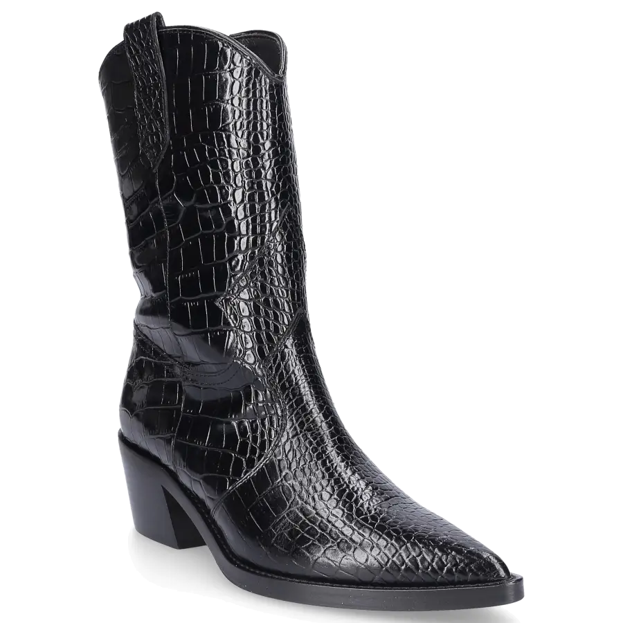 Via Roma 15 - Stiefeletten COCCO Kalbsleder - schwarz