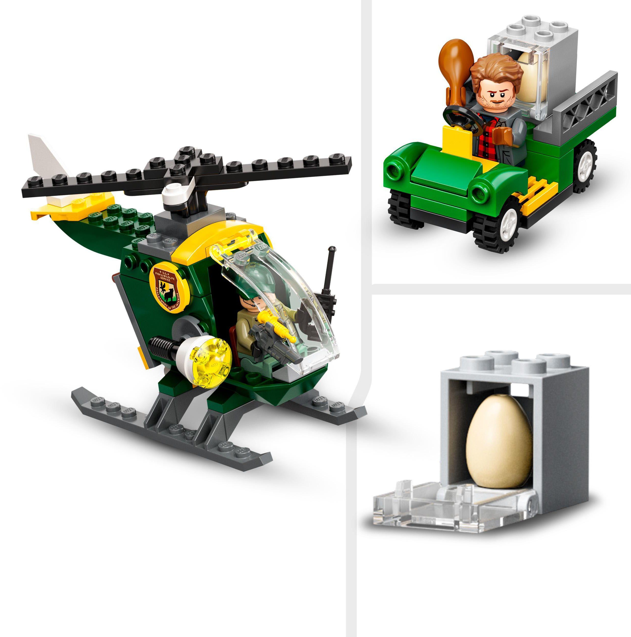 LEGO® Konstruktionsspielsteine T. Rex Ausbruch (76944), LEGO® Jurassic World, (140 St), Made in Europe
