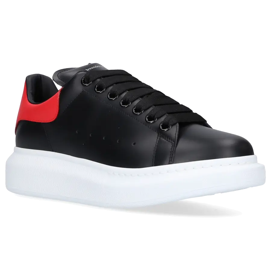 Alexander McQueen - Sneaker low LARRY Kalbsleder - schwarz