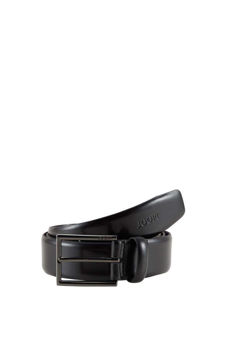 Ledergürtel in Schwarz