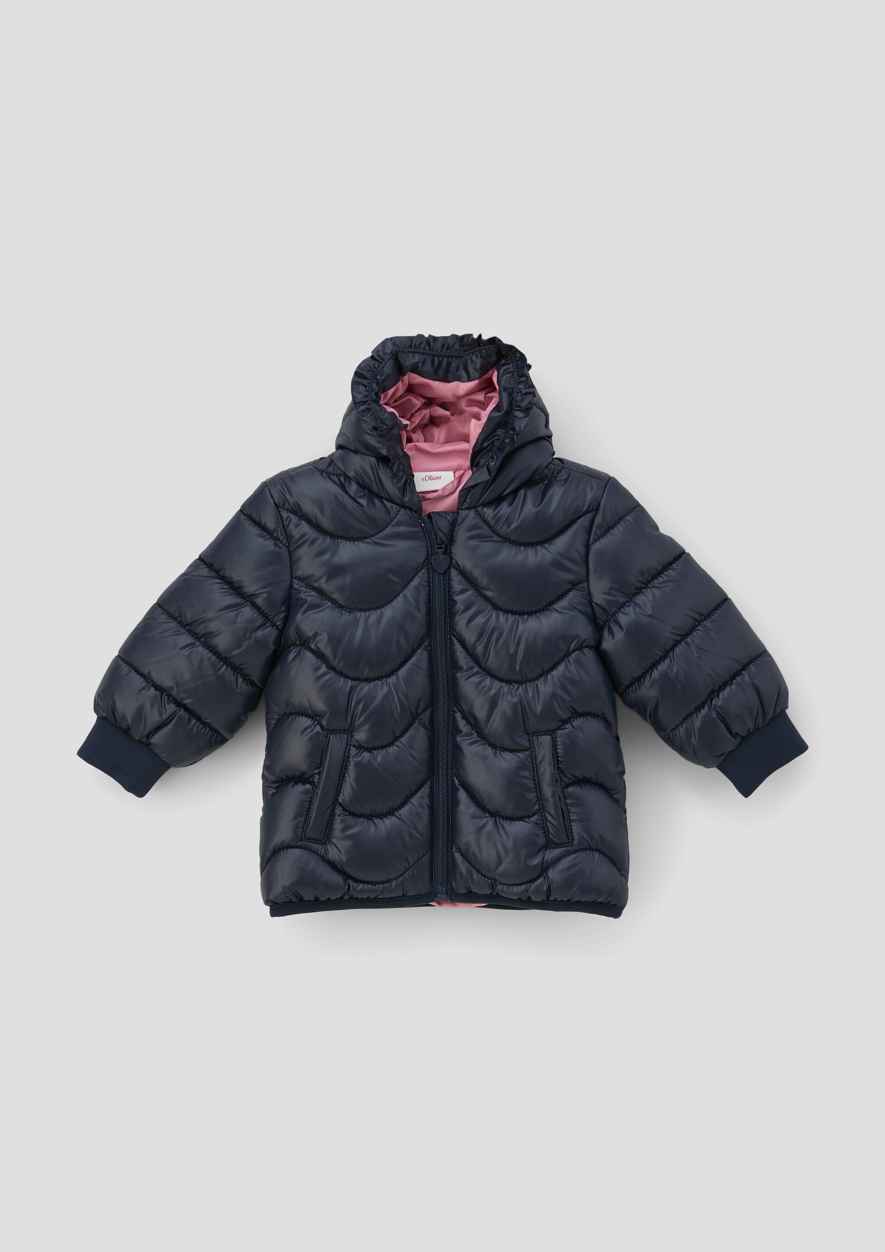 Steppjacke mit gerüschter Kapuze  2132206-5952