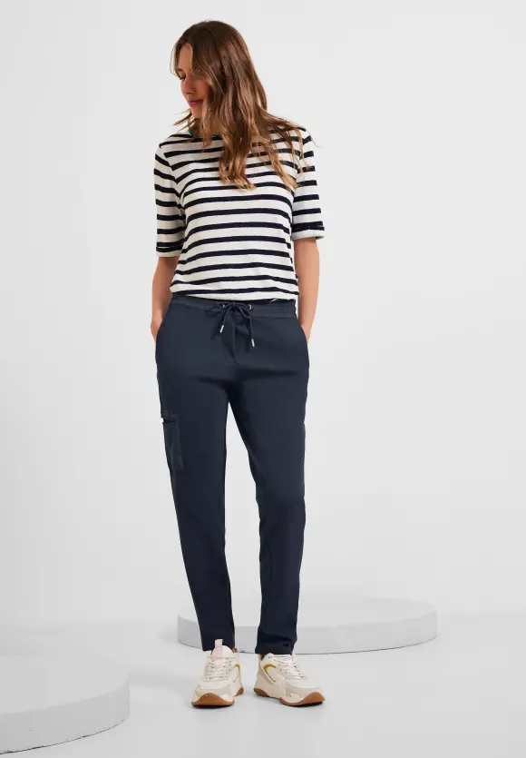 CECIL Casual Fit Jerseyhose