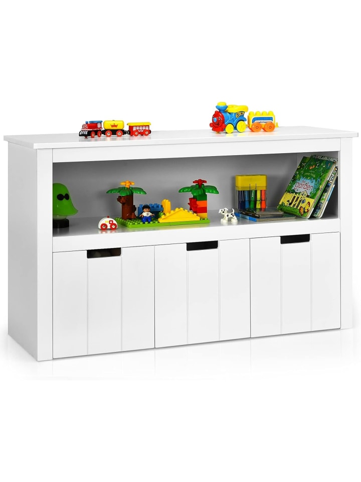 COSTWAY Sideboard mit 3 Schubladen in Weiß günstig kaufen onesize