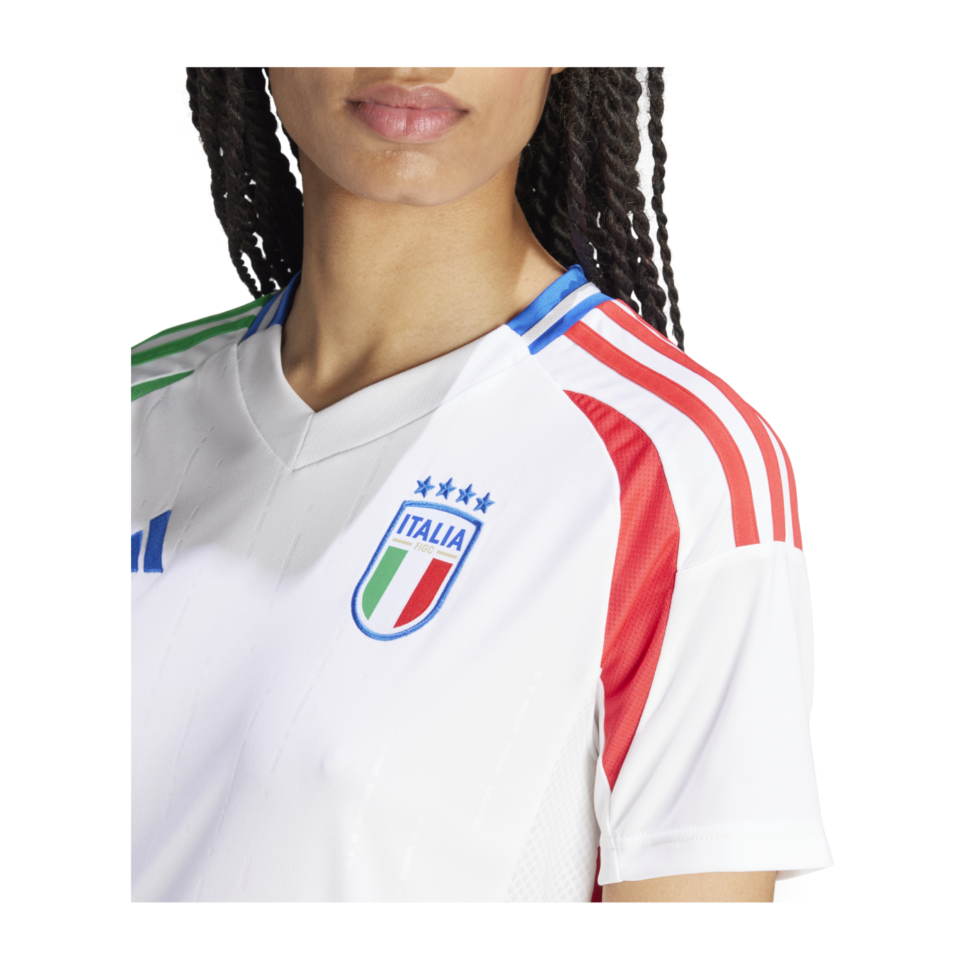 adidas Italien Trikot Away EM 2024 Damen Weiss