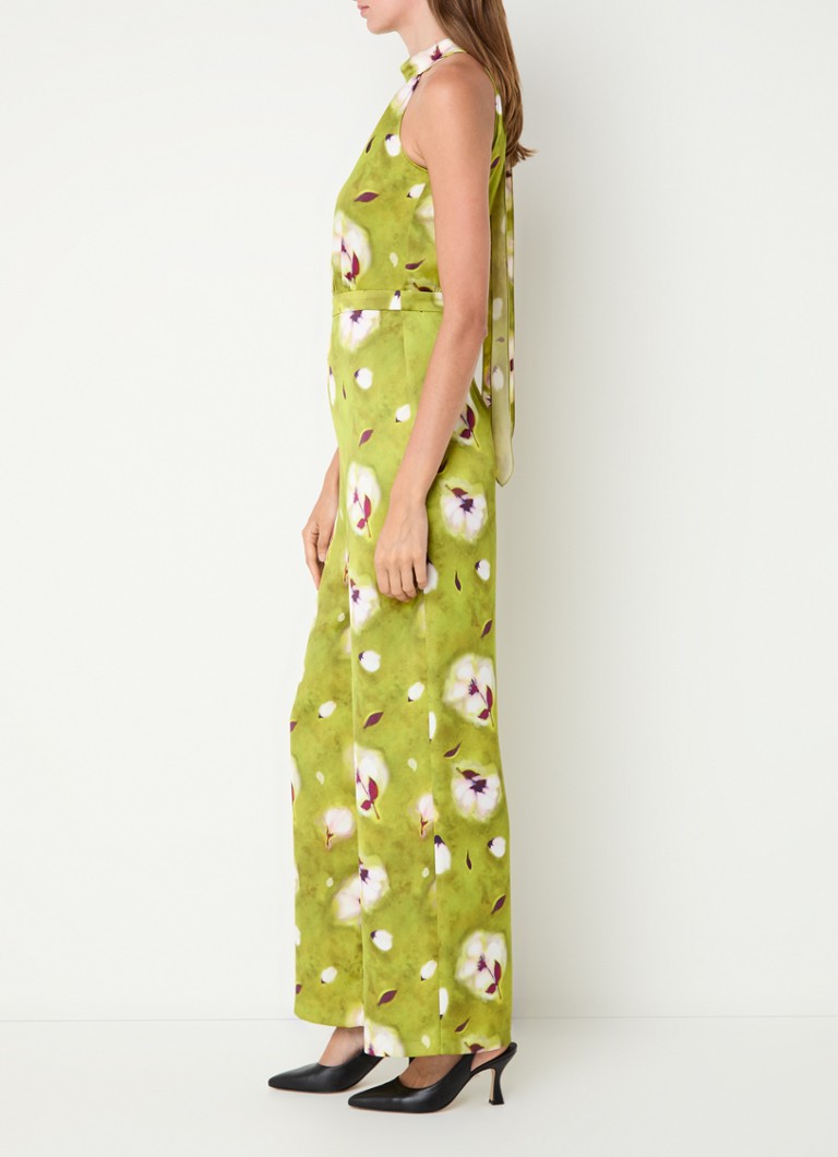 Max & Co Farsetto wide fit jumpsuit with floral print