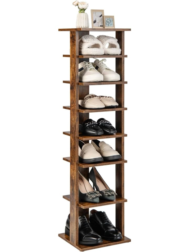COSTWAY Schuhregal in Braun günstig kaufen 110 cm