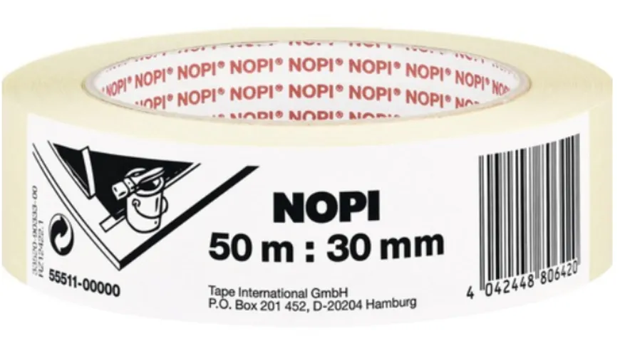 Malerkrepp Abdeckband beige 25mm x 5m 50 m