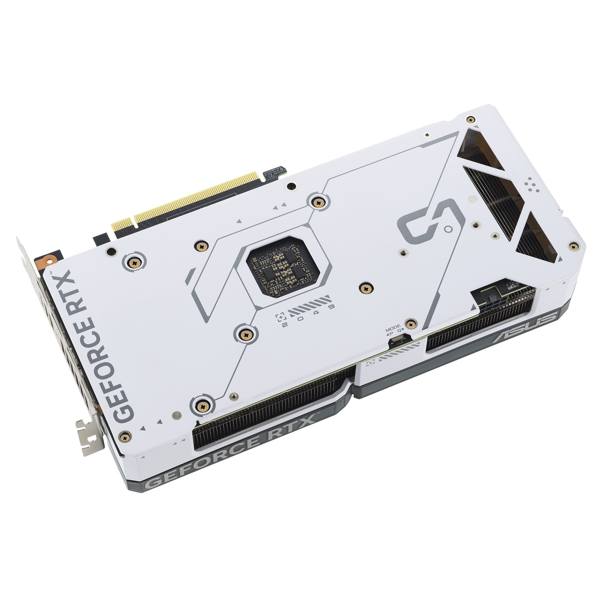 Asus DUAL-RTX4070-O12G-WHITE Grafikkarte (12 GB, GDDR6X)