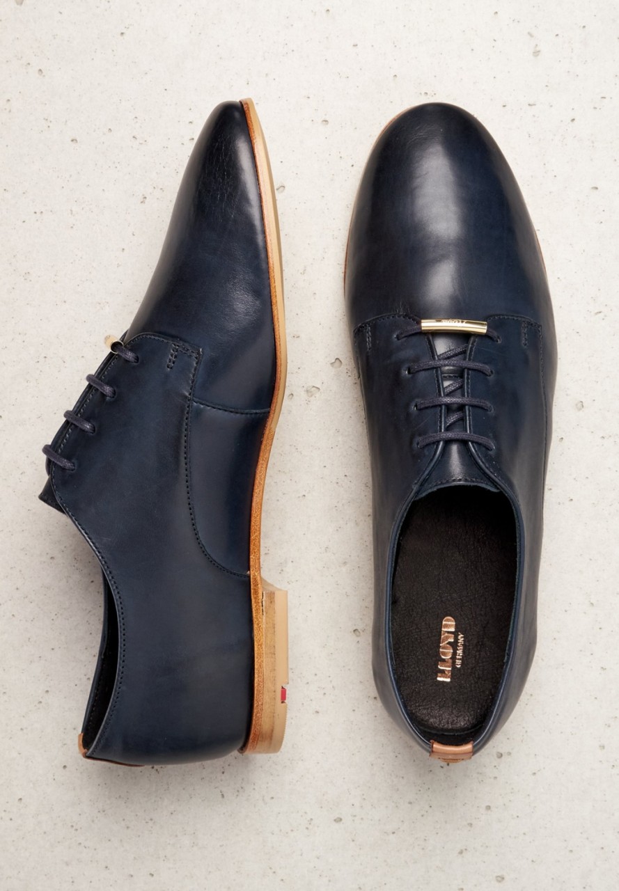 LLOYD Freizeit Schnürer blau Schnürschuhe, Blau