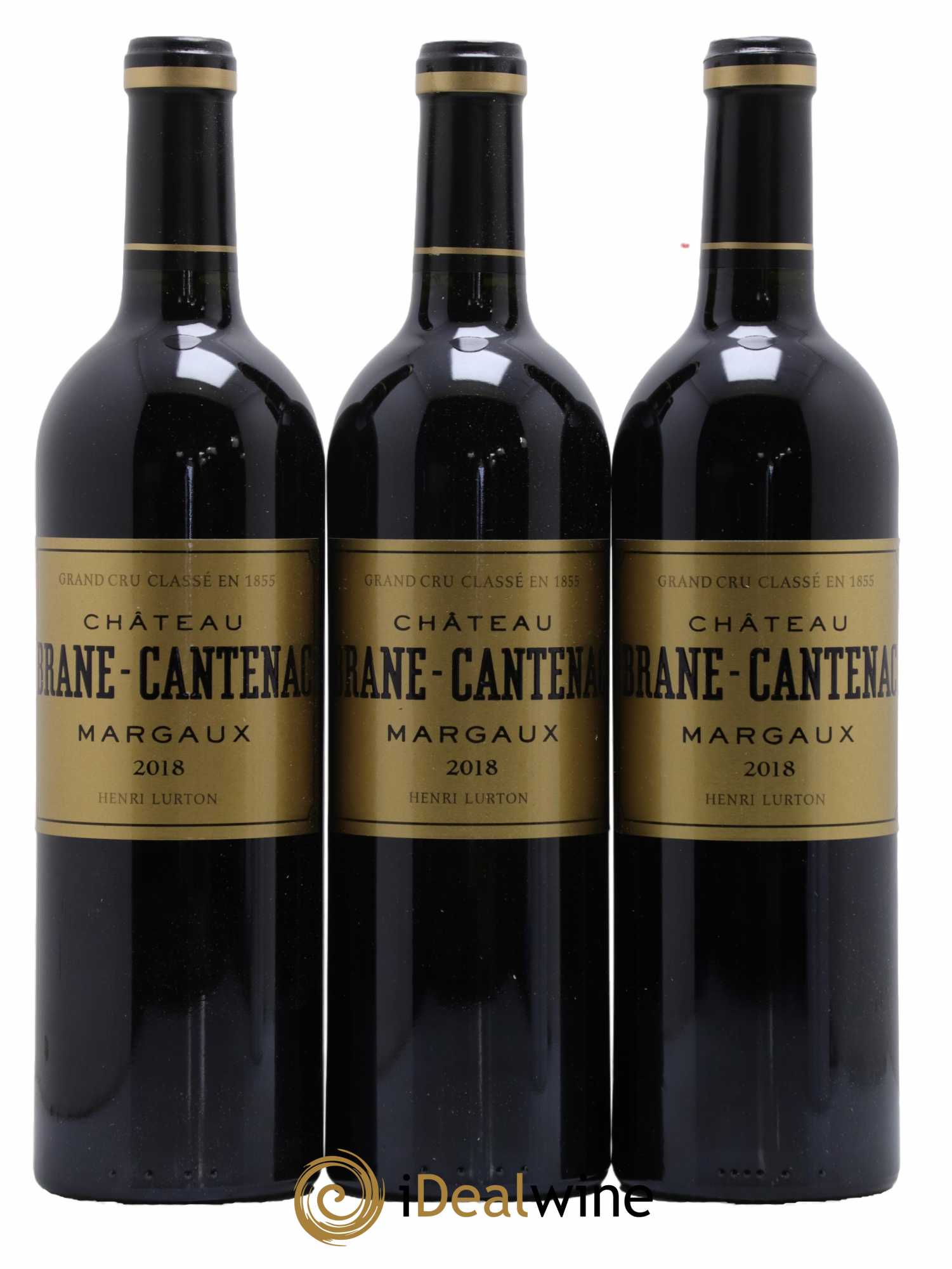 Château Brane Cantenac 2ème Grand Cru Classé  2018 - Lot de 6 Bouteilles