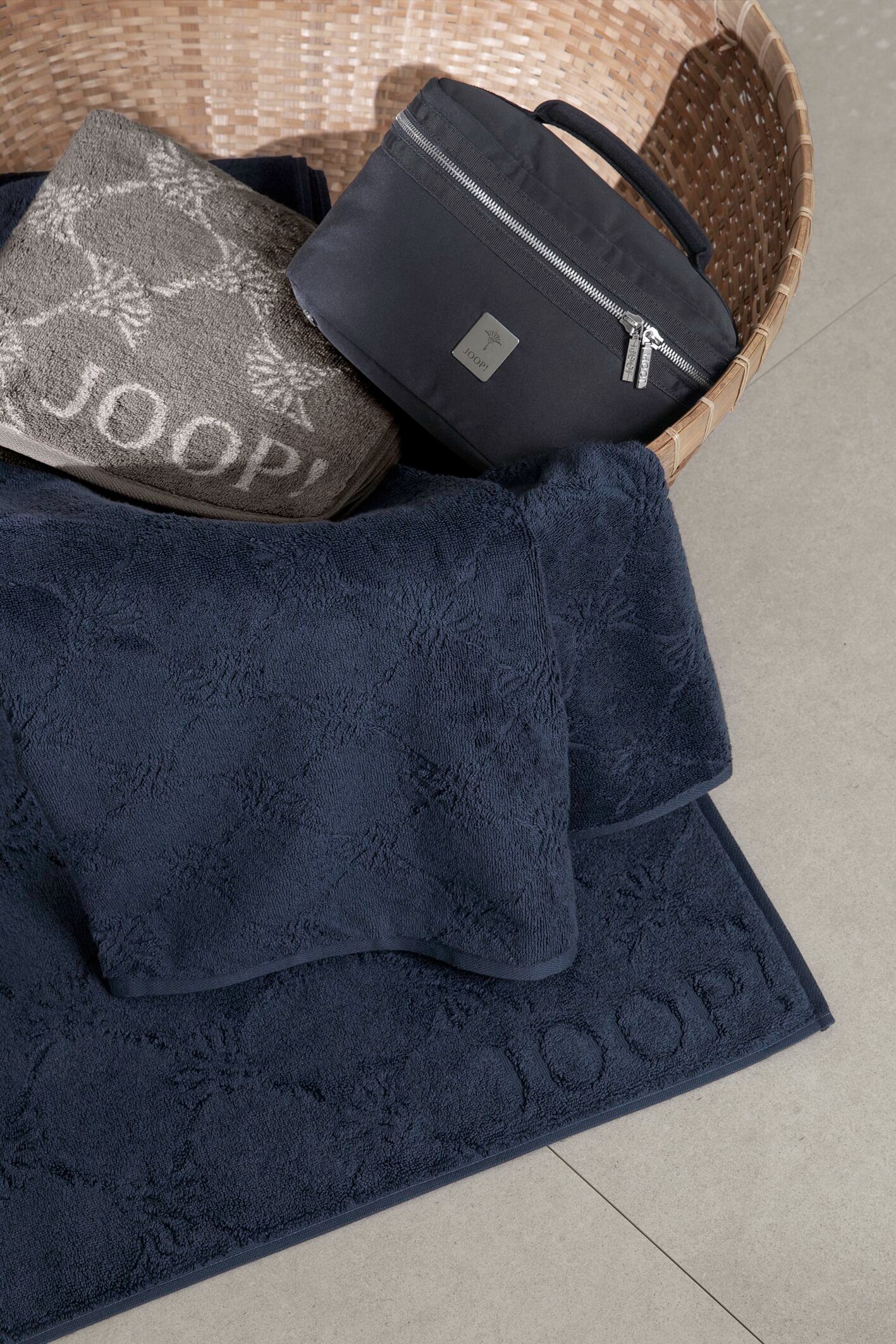 Joop! Saunatuch JOOP! LIVING - UNI CORNFLOWER Saunatuch, Textil (1-St)