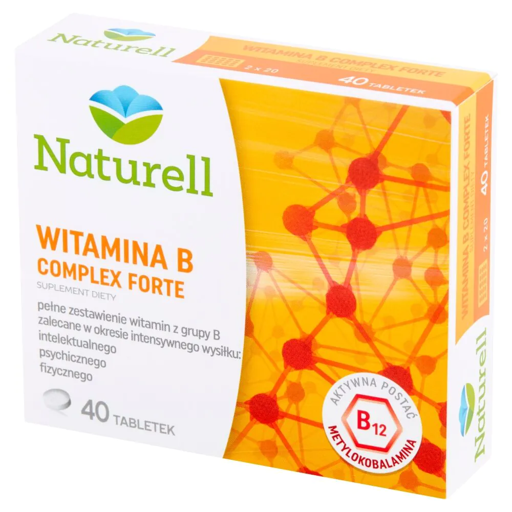 „Naturell“ vitamino B komplekso forte tabletės