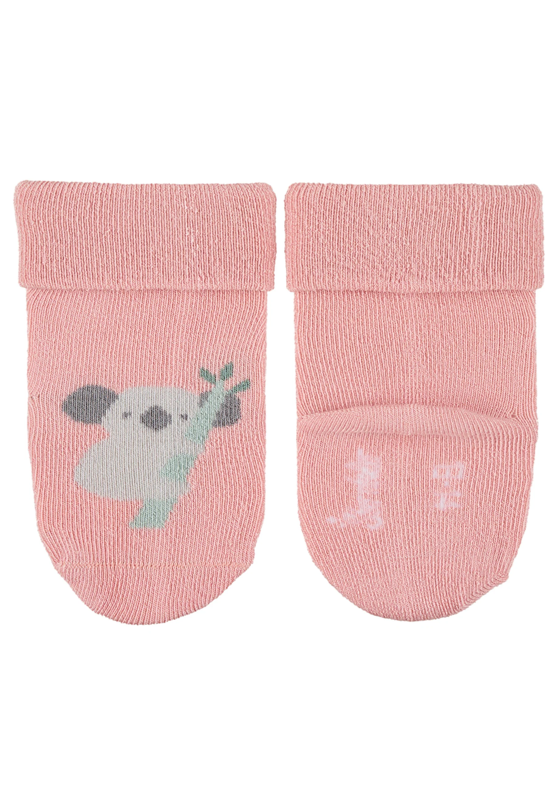 Babysocken im 3er-Pack uni, Koala und 3farbig