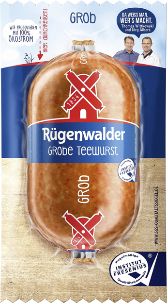 Rügenwalder Mühle Teewurst grob