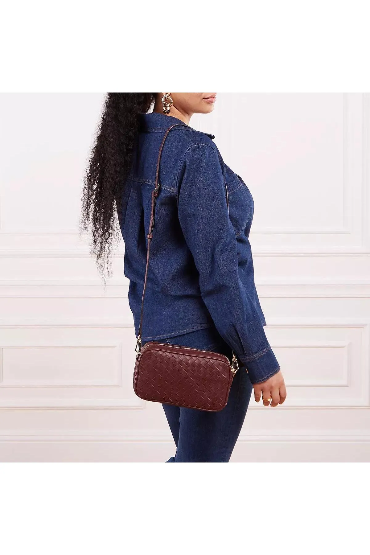 Abro  Umhängetasche Tina Bordeaux