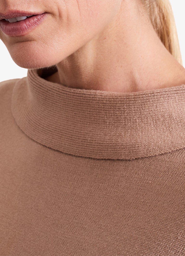 Mini džemper haljina od finog pletenja sa stojećim ovratnikom Phase Eight Skylar
