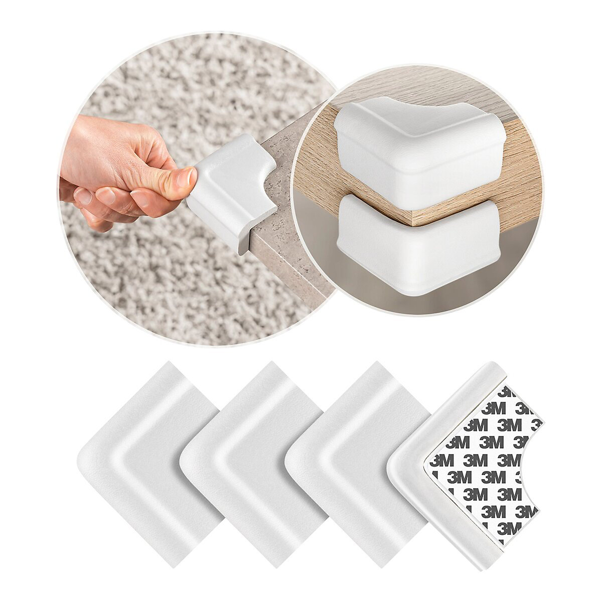 Eckenschutz soft, weiß