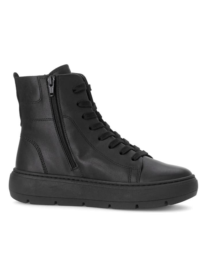 Gabor Leder-Boots in Schwarz günstig kaufen