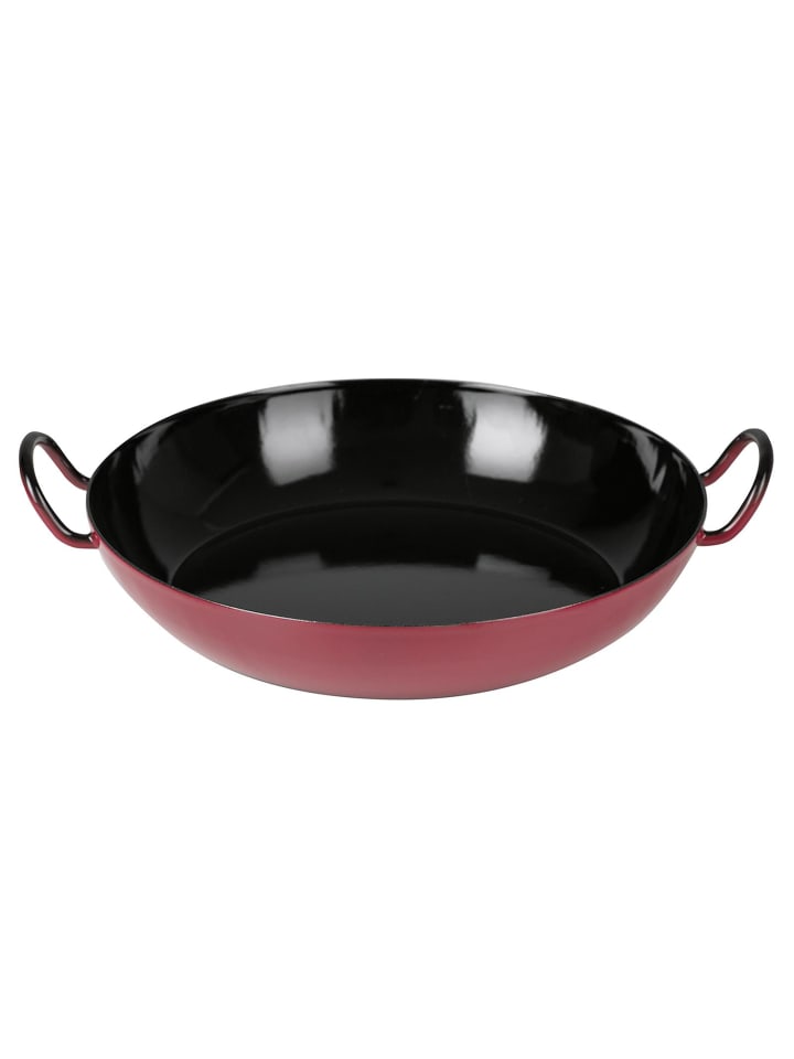 Riess Pfanne Schlemmerpfanne Emaille in Rot günstig kaufen Ø 26 cm
