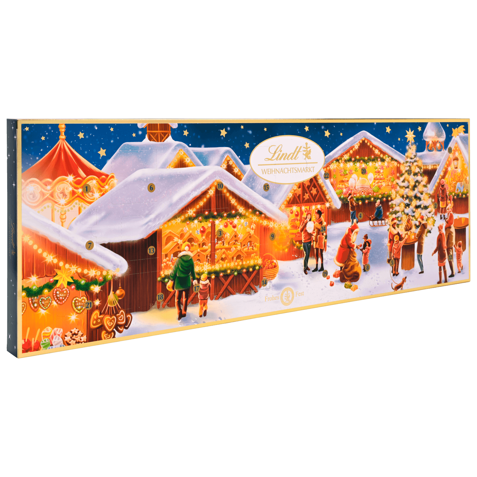 Lindt Weihnachtsmarkt Adventskalender 250g