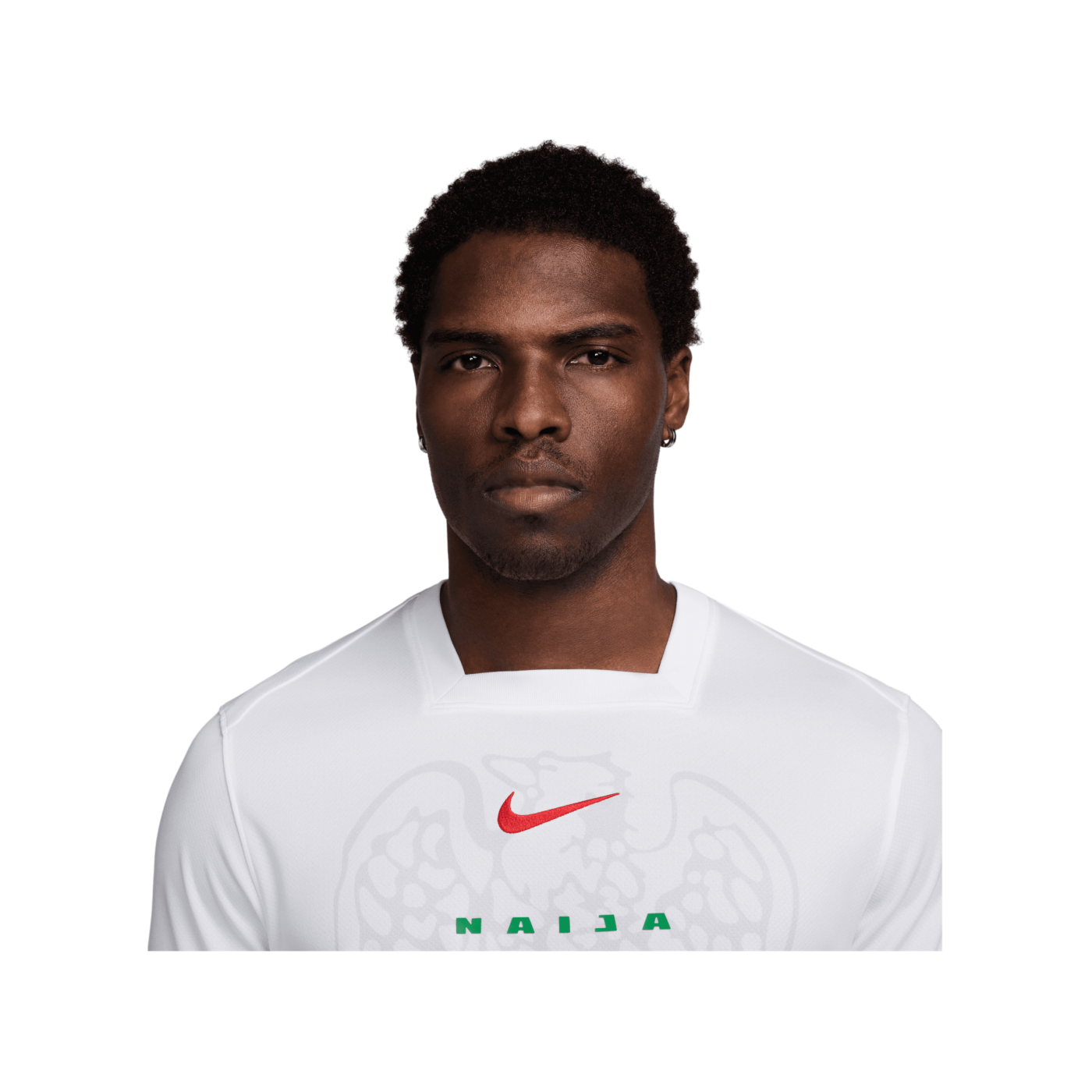 Nike Nigeria Trikot Home 2024 Weiss F100