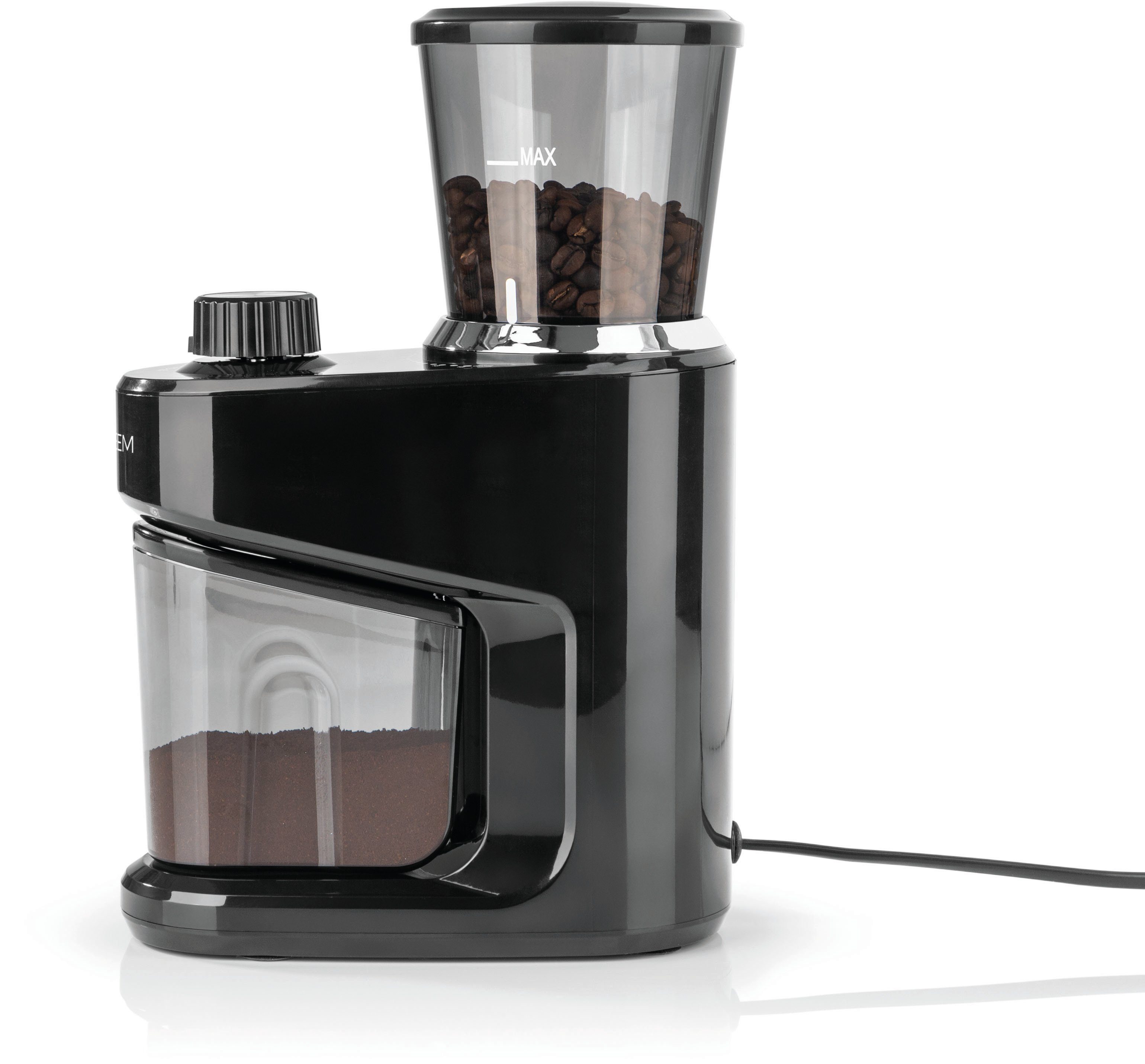BEEM Kaffeemühle GRIND-Intense, 150 W, Kegelmahlwerk, 160 g Bohnenbehälter