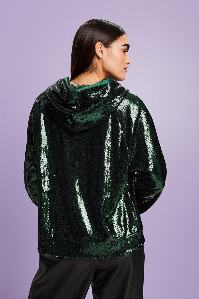 Hoodie mit Pailletten