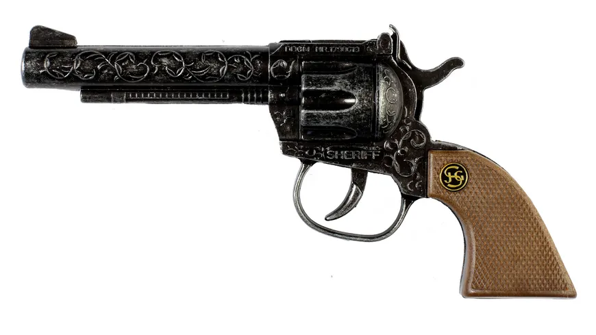 J.G. Schrödel - Sheriff antik, 100-Schuss Pistole