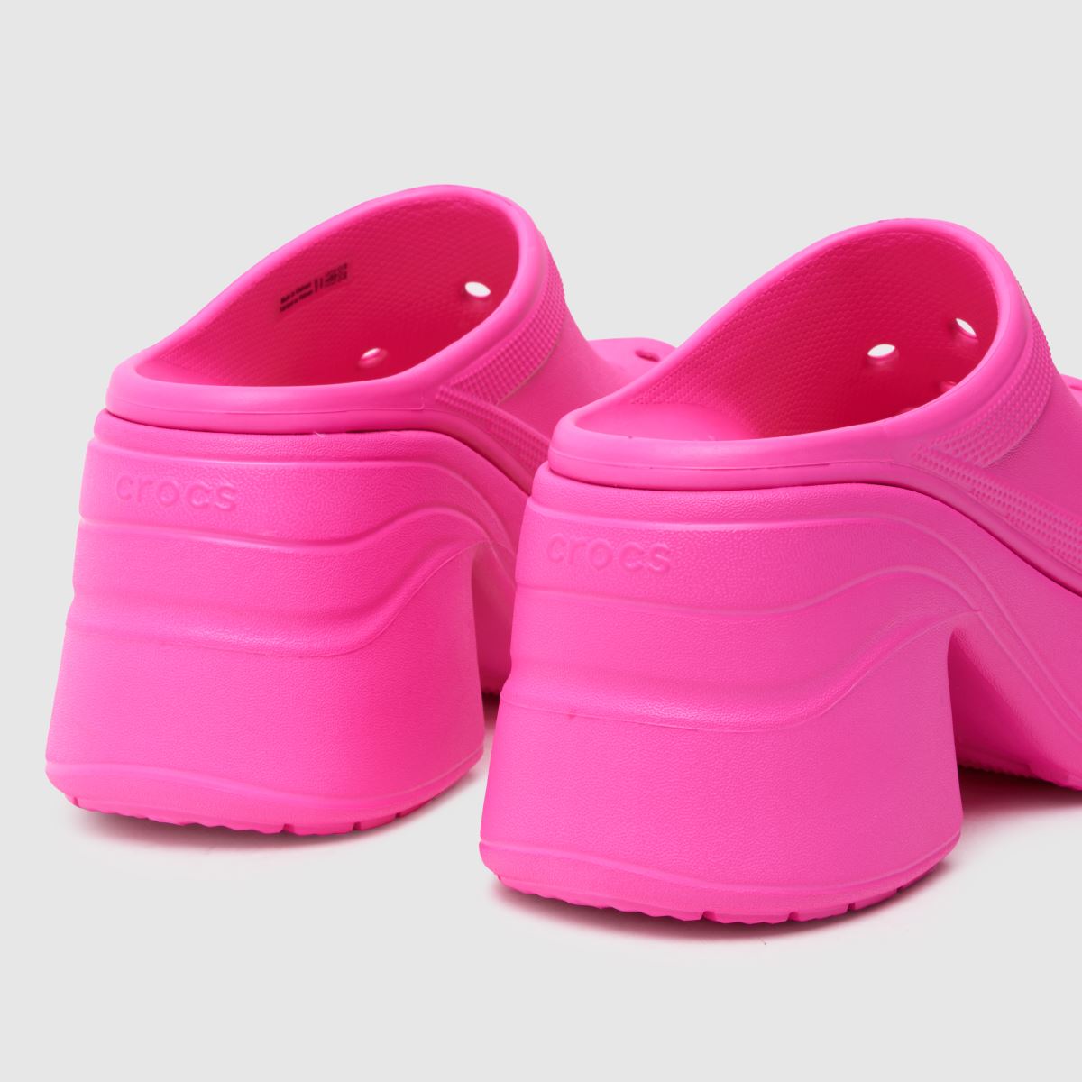 Crocs Siren sarkú klumpa szandál rózsaszínben