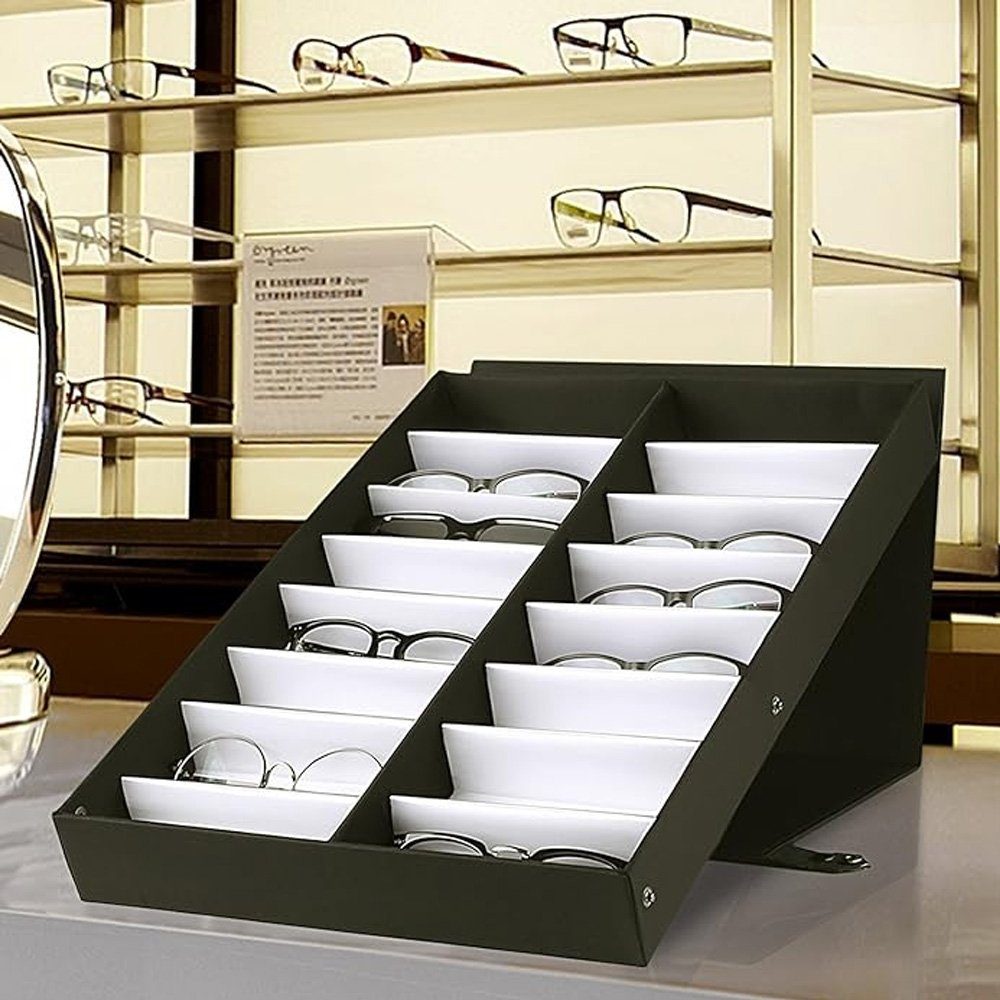 Tian Dee Brillenetui Organizer für Uhren, Schmuck oder Sonnenbrillen Unisex