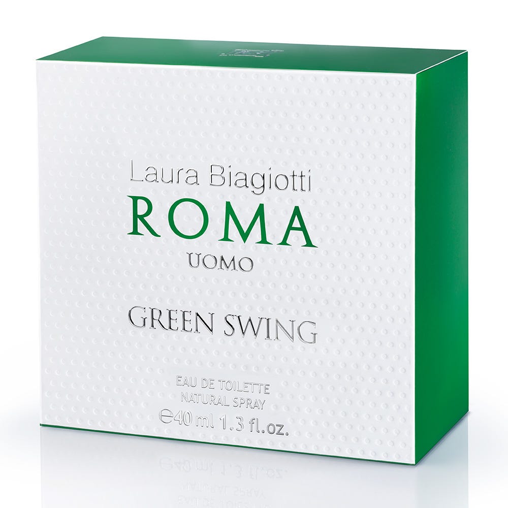 Laura Biagiotti Roma Uomo Green Swing Eau de Toilette 40 ml