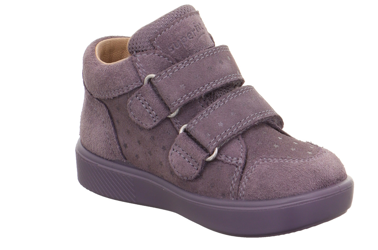 SUPIES - LilaSneaker low mit Klettverschluss