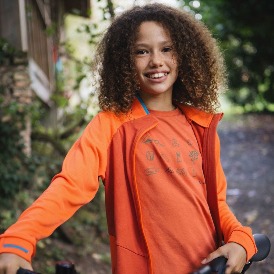 Detective Fleece Jacke Kinder