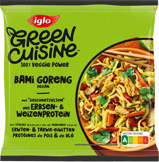 Iglo Green Cuisine veganes Bami Goreng