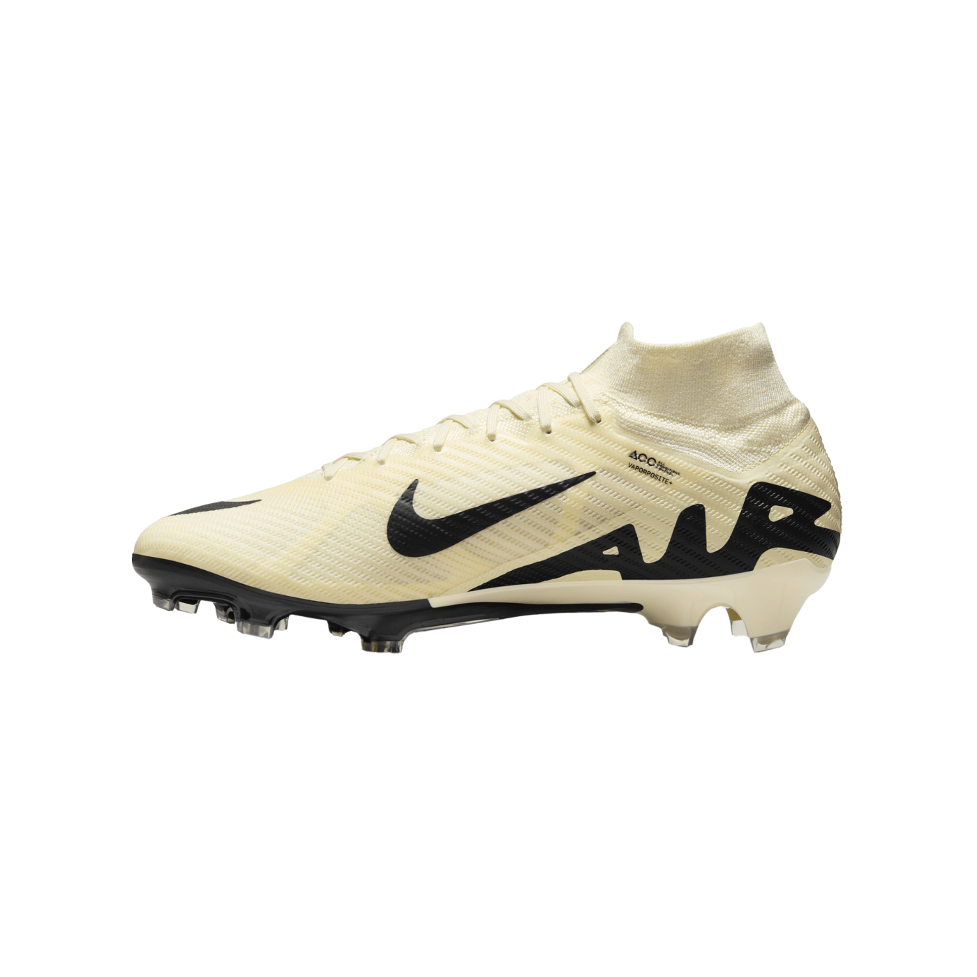Nike Air Zoom Mercurial Superfly IX Elite FG Beige Schwarz F700