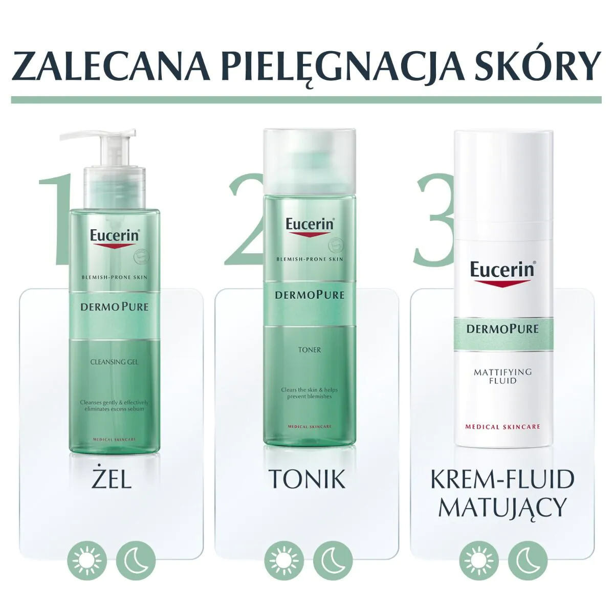 Eucerin Dermopure Καθαριστικό Τζελ για Πρόσωπο και Σώμα