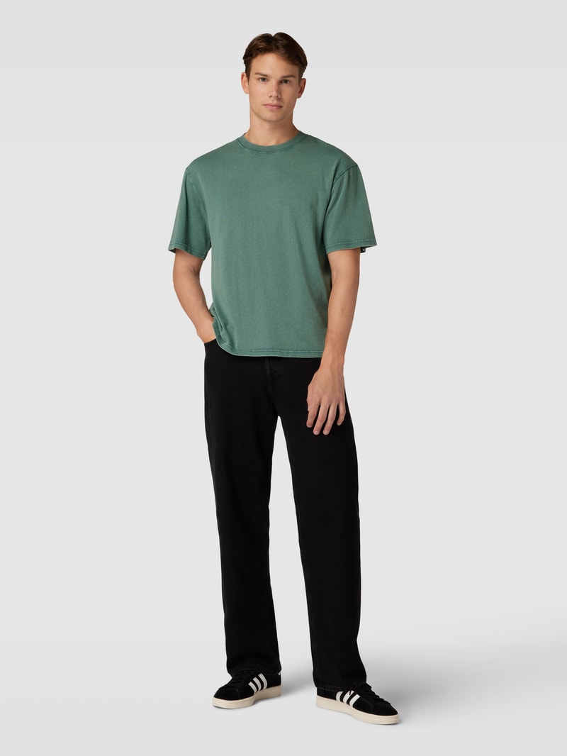 Jeans mit 5-Pocket-Design Modell 'ALEX' in schwarz