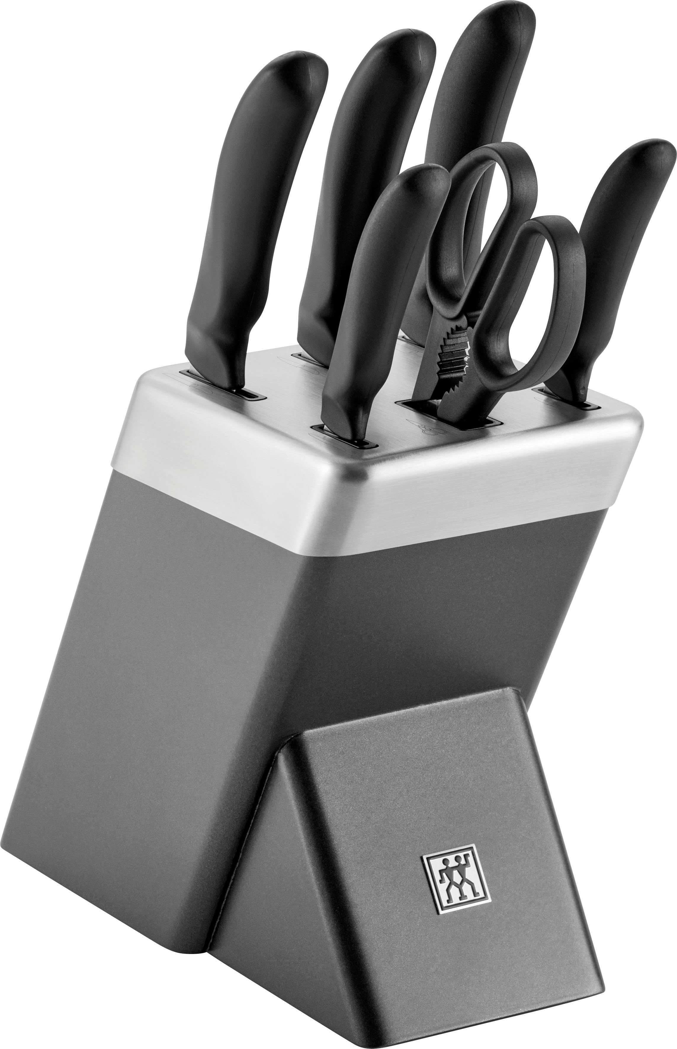 Zwilling Messerblock Style (7tlg), selbstschärfend, KiS Technologie, Eisgehärtete FRIODUR Klingen