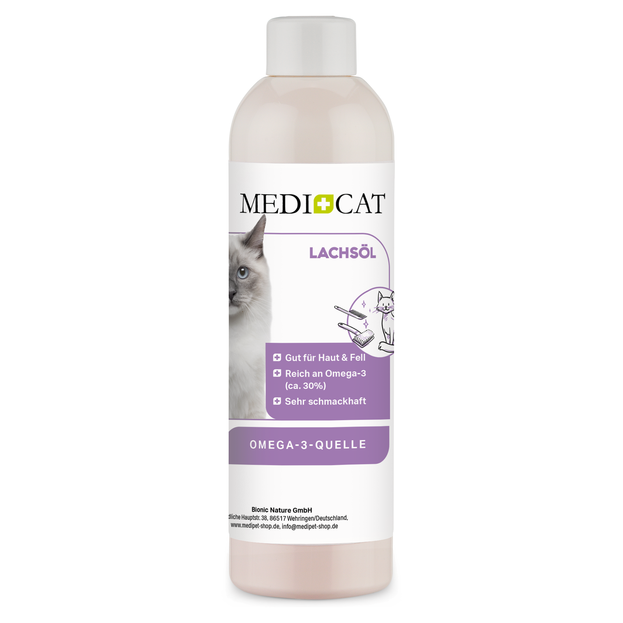 MediCat Ergänzungsfutter & Aufzucht MediCat Lachsöl