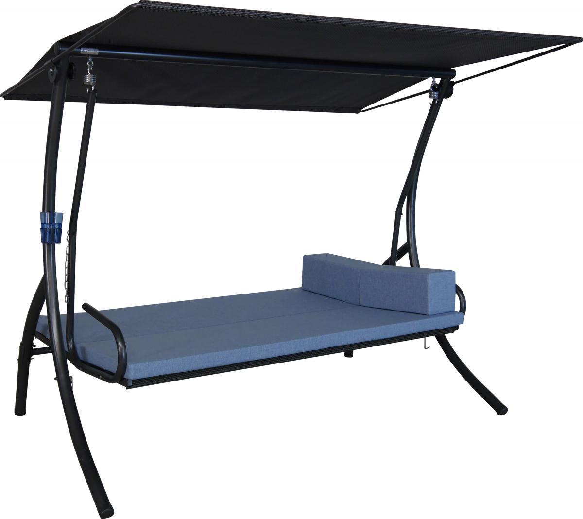 Angerer Hollywoodschaukel Elegance Tolar blau