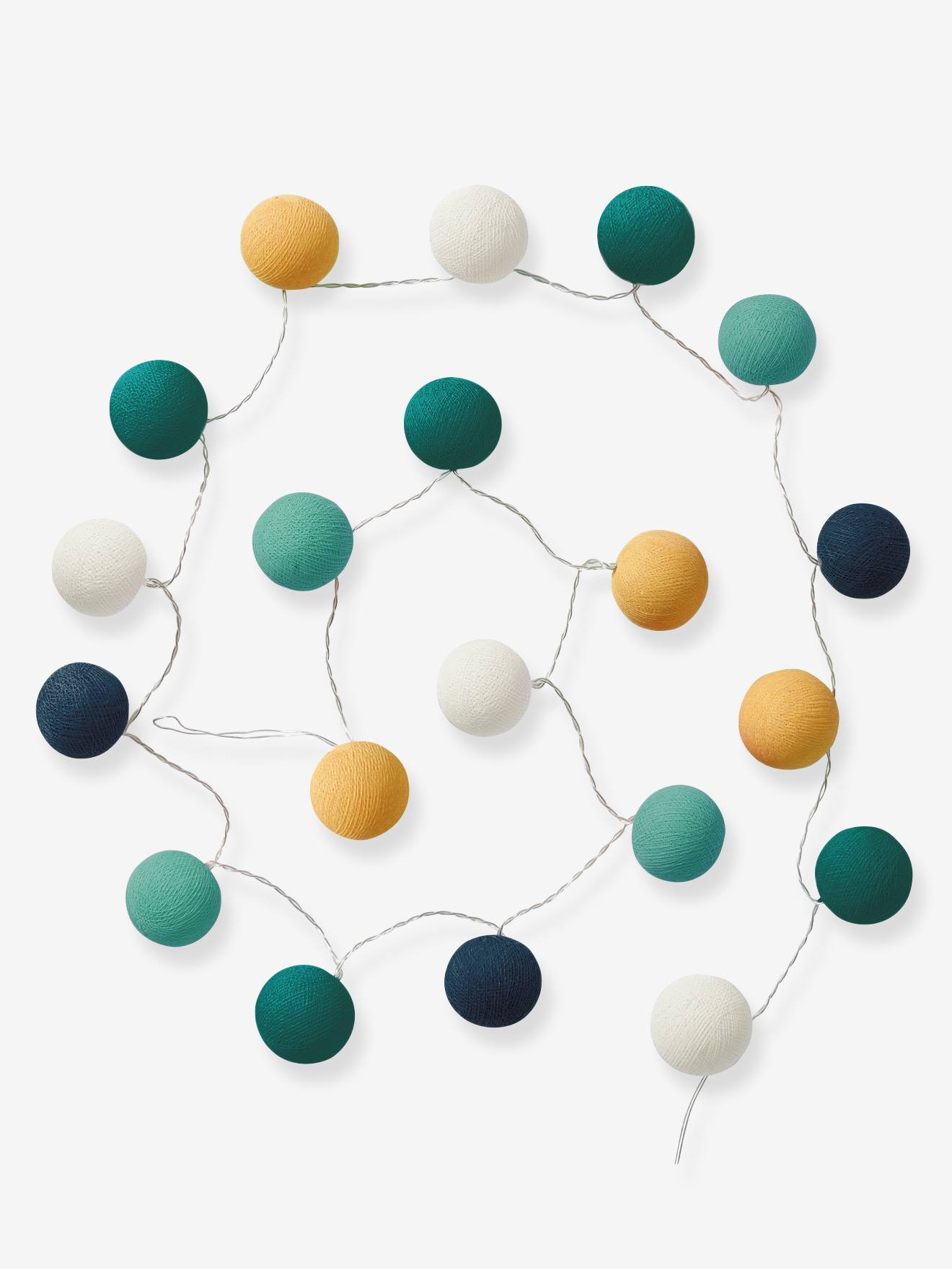 Guirlande boules lumineuse multicolore