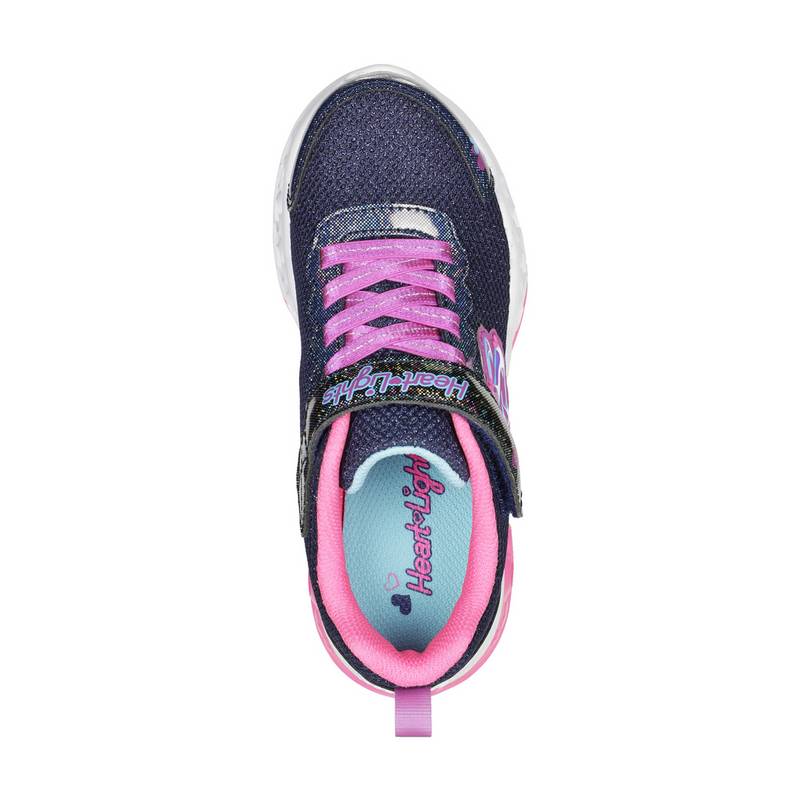 Skechers FLUTTER HEART LIGHTS BRING SPARKLE Sneaker Mdchen