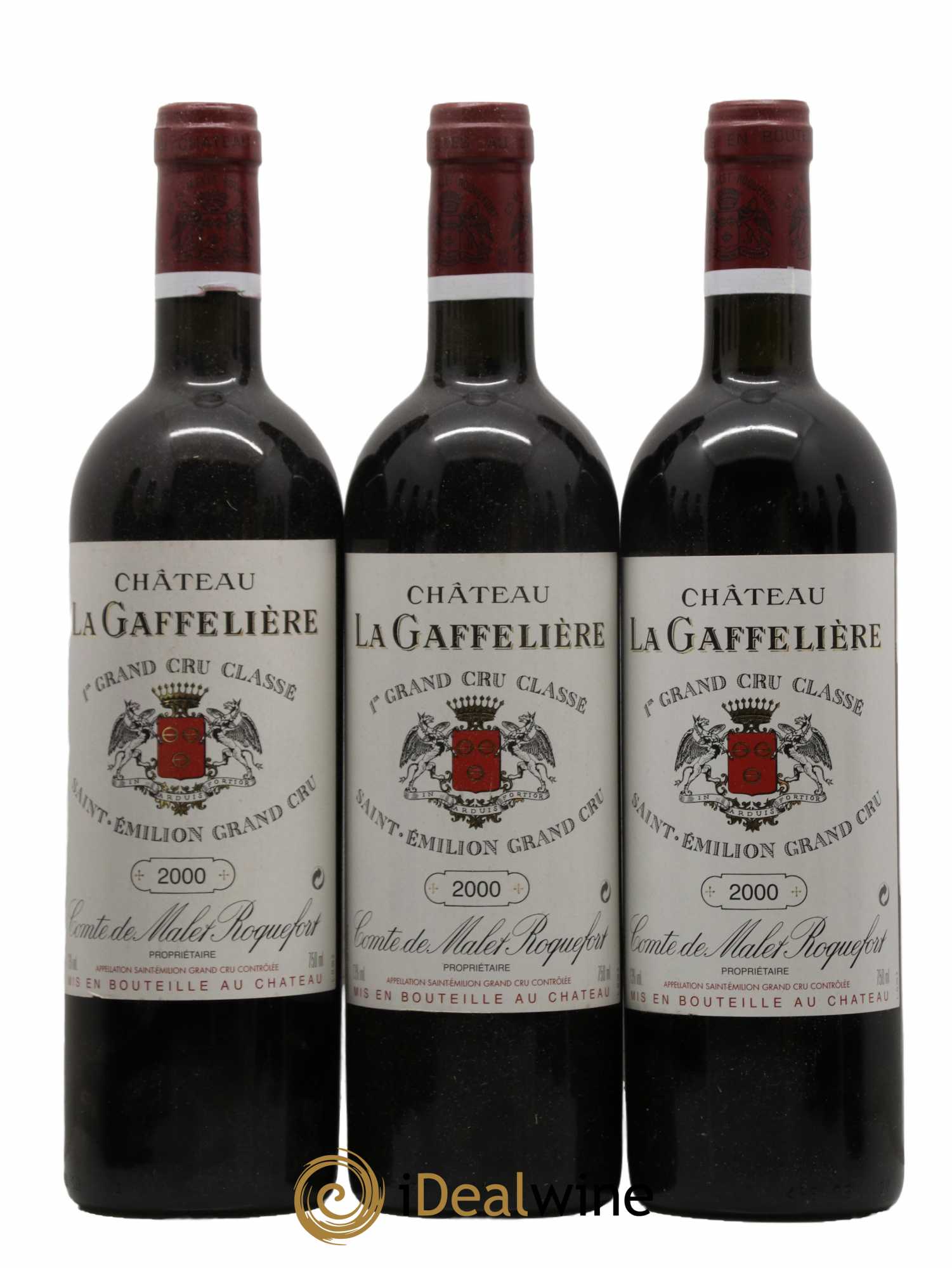 Château la Gaffelière 1er Grand Cru Classé B  2000 - Lot de 12 Bouteilles