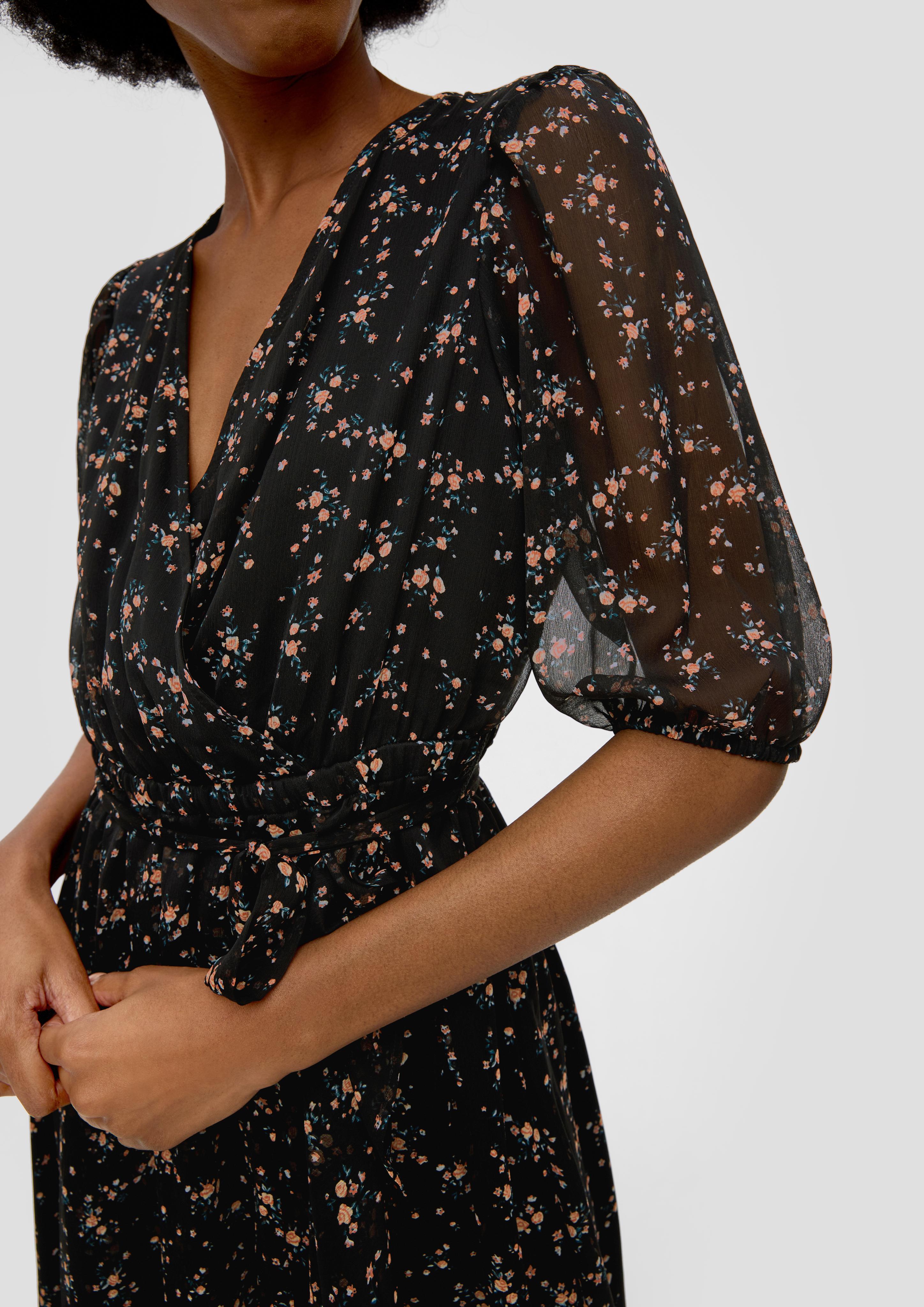 Maxi-Kleid mit All-over-Print  2143506-99A1