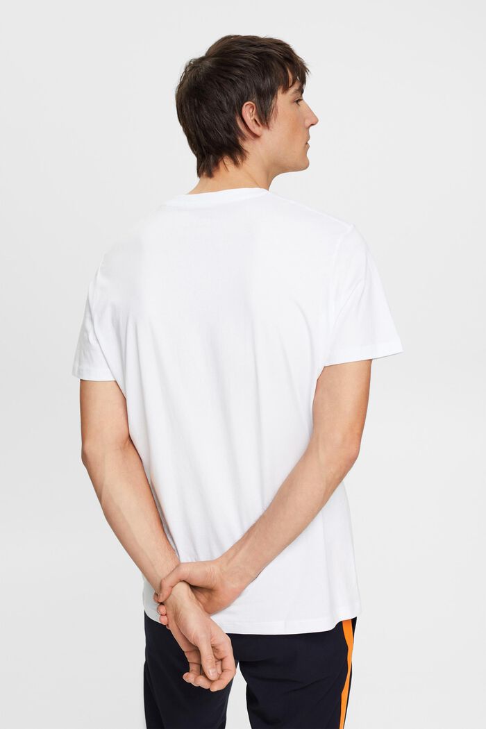 T-Shirt mit Logo-Applikation, Bio-Baumwolle